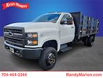 Used 2020 Chevrolet Silverado 5500 Work Truck Regular Cab 4x4, Stake Bed for sale #55663X - photo 3