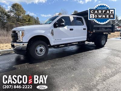 Used 2018 Ford F-350 XL Crew Cab 4x4, Dump Truck for sale #P7601 - photo 1