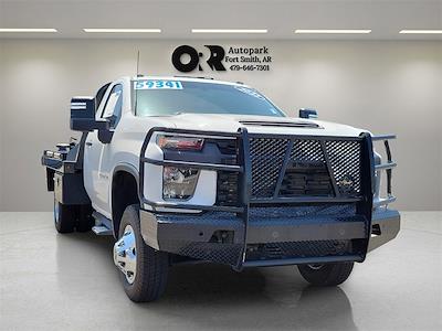 Used 2022 Chevrolet Silverado 3500 Work Truck Regular Cab 4WD, Flatbed Truck for sale #C8887 - photo 1