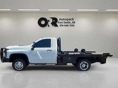Used 2022 Chevrolet Silverado 3500 Work Truck Regular Cab 4WD, Flatbed Truck for sale #C8887 - photo 2