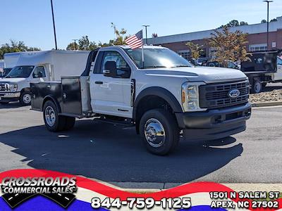 New 2023 Ford F-600 Regular Cab 4WD, 9' 4" CM Truck Beds TM Deluxe Flatbed Truck for sale #T380620 - photo 1