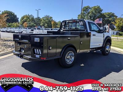 2023 Ford F-600 Regular Cab DRW 4WD, CM Truck Beds TM Deluxe Flatbed Truck for sale #T380620 - photo 2