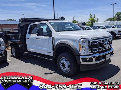New 2023 Ford F-450 Crew Cab 4WD, Crysteel E-Tipper Dump Truck for sale #T381437 - photo 1