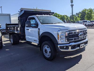 New 2024 Ford F-550 XL Regular Cab 4WD, Crysteel E-Tipper Dump Truck for sale #T480636 - photo 1