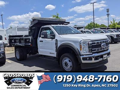 New 2024 Ford F-550 XL Regular Cab 4WD, Crysteel E-Tipper Dump Truck for sale #T480660 - photo 1