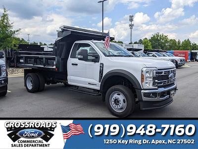 New 2024 Ford F-550 XL Regular Cab 4WD, Crysteel E-Tipper Dump Truck for sale #T480663 - photo 1