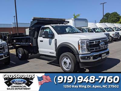 2024 Ford F-550 Regular Cab DRW 4WD, Crysteel E-Tipper Dump Truck for sale #T480664 - photo 1