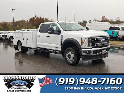 New 2024 Ford F-550 Crew Cab 4WD, 11' Reading Classic II Steel Service Truck for sale #T480855 - photo 1