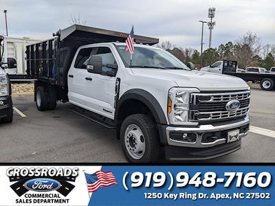 New 2024 Ford F-550 XL Crew Cab 4WD, PJ's Truck Bodies Landscape Dump for sale #T480858 - photo 1