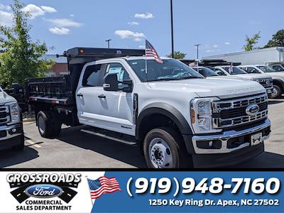 New 2024 Ford F-550 Crew Cab 4WD, 11' Godwin 184U Dump Truck for sale #T480889 - photo 1