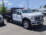 New 2024 Ford F-550 Crew Cab 4WD, 11' Godwin 184U Dump Truck for sale #T480889 - photo 3