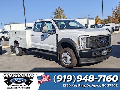 New 2024 Ford F-550 Crew Cab 4WD, 9' Reading Classic II Steel Service Truck for sale #T480943 - photo 1