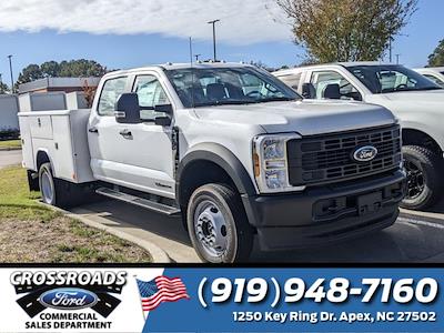 New 2024 Ford F-550 Crew Cab 4WD, 9' Reading Classic II Steel Service Truck for sale #T480981 - photo 1