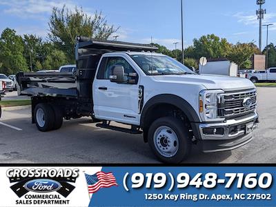 New 2024 Ford F-550 XL Regular Cab 4WD, 11' 6" Knapheide Drop Side Dump Truck for sale #T481046 - photo 1