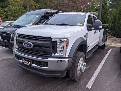 Used 2019 Ford F-550 XL Crew Cab 4WD, Flatbed Truck for sale #T481061A - photo 1