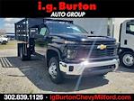 2024 Chevrolet Silverado 3500 Regular Cab 4WD, Morgan Truck Body Stake Bed for sale #24-1416 - photo 1