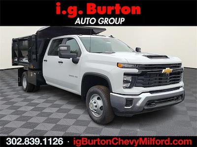 2024 Chevrolet Silverado 3500 Crew Cab 4WD, Crysteel Landscape Tipper Landscape Dump for sale #24-1600 - photo 1