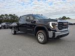 New 2024 GMC Sierra 3500 Pro Crew Cab 4WD, 8' 6" Bedrock Granite Series Flatbed Truck for sale #G11780 - photo 3