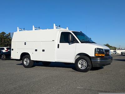 New 2024 GMC Savana 3500 Work Truck RWD, 11' Knapheide KUV Service Utility Van for sale #G12132 - photo 1