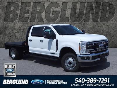 New 2024 Ford F-350 XL Crew Cab 4WD, Flatbed Truck for sale #SFC33919 - photo 1