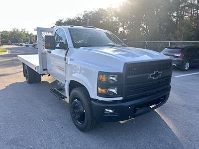 New 2024 Chevrolet Silverado 5500 Work Truck Regular Cab 2WD, 12' Royal Truck Body Platform Body Flatbed Truck for sale #CR01000 - photo 1