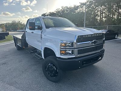 New 2024 Chevrolet Silverado 5500 Work Truck Crew Cab 4WD, 11' 4" CM Truck Beds SK Model Flatbed Truck for sale #CR33525 - photo 1