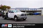 Used 2018 Ram 3500 Tradesman Crew Cab 4x4, Flatbed Truck for sale #P13839 - photo 1