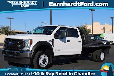 Used 2021 Ford F-550 XL Crew Cab 4x2, No Bull Customs Flatbed Truck for sale #FN153A - photo 1