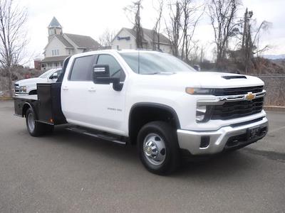 Used 2024 Chevrolet Silverado 3500 LT Crew Cab 4WD, Flatbed Truck for sale #24197A - photo 1