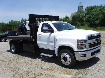 New 2024 Chevrolet Silverado 5500 Work Truck Regular Cab 2WD, Monroe Truck Equipment Versa-Line Platform Body Flatbed Dump Truck for sale #24257 - photo 1