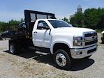 2024 Chevrolet Silverado 5500 Regular Cab DRW 4WD, Monroe Truck Equipment TradesPRO™ Flatbed Dump Truck for sale #24344 - photo 1