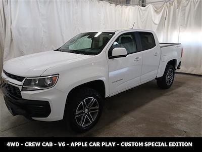 Used 2021 Chevrolet Colorado Work Truck Crew Cab 4x4, Pickup for sale #C8725A - photo 1