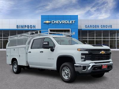 New 2024 Chevrolet Silverado 2500 Work Truck Crew Cab 4x2, Royal Service Truck for sale #F259522 - photo 1