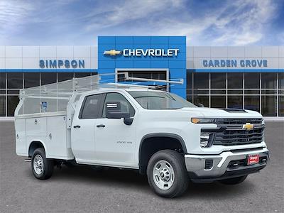 New 2024 Chevrolet Silverado 2500 Work Truck Double Cab 4x2, Royal Truck Body Service Truck for sale #F367906 - photo 1