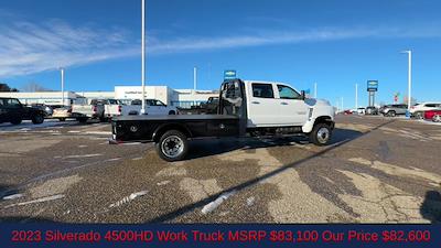 2023 Chevrolet Silverado 5500 Crew Cab DRW 4x4, Flatbed Truck for sale #065854 - photo 2