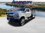 New 2023 Chevrolet Silverado 5500 Work Truck Crew Cab 4x4, CM Truck Beds Flatbed Truck for sale #065854 - photo 4