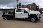 New 2023 Ford F-550 Crew Cab 4x4, Bedrock Diamond Series Flatbed Truck for sale #232059 - photo 3