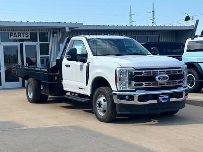 2024 Ford F-350 Regular Cab DRW 4x4, Hillsboro GII Steel Flatbed Truck for sale #241750 - photo 1