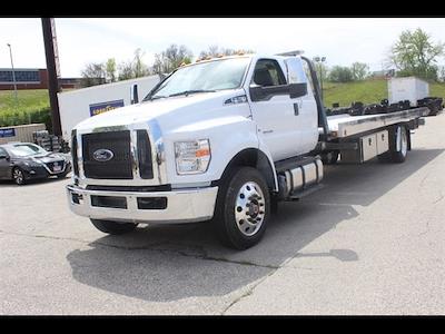 New 2025 Ford F-750 Super Cab RWD, Miller Industries Chevron Rollback Body for sale #250009 - photo 1