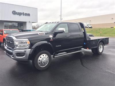 Used 2019 Ram 4500 Laramie Crew Cab 4x4, 9' 4" CM Truck Beds SK Model Flatbed Truck for sale #17443A - photo 1