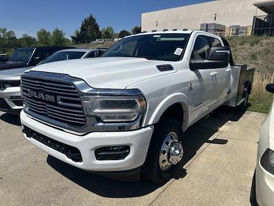 New 2024 Ram 3500 Laramie Crew Cab 4WD, 9' 4" CM Truck Beds TM Deluxe Flatbed Truck for sale #21770 - photo 1