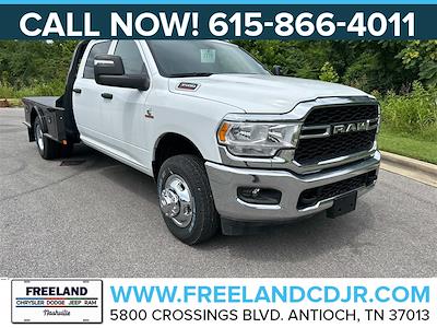 New 2024 Ram 3500 Tradesman Crew Cab 4x4, Flatbed Truck for sale #RG215679 - photo 1