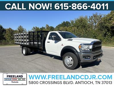 New 2024 Ram 5500 Tradesman Regular Cab 4x2, 18' CM Truck Beds PL Model Stake Bed for sale #RG371215 - photo 1