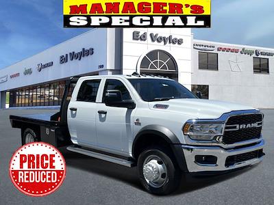 New 2024 Ram 5500 Tradesman Crew Cab 4WD, Dakota Flatlander Flatbed Flatbed Truck for sale #514204RL - photo 1