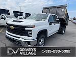 New 2024 Chevrolet Silverado 3500 Work Truck Crew Cab 4x4, Landscape Dump for sale #B24105207 - photo 1