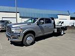 New 2024 Ram 3500 Laramie Crew Cab 4x4, Knapheide PGTC Gooseneck Flatbed Truck for sale #R3795 - photo 1