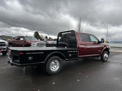 New 2024 Ram 3500 Laramie Crew Cab 4x4, 9' 10" Knapheide PGTC Gooseneck Flatbed Truck for sale #R3800 - photo 2