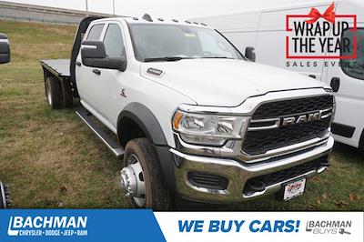 New 2024 Ram 5500 Tradesman Crew Cab 4WD, Flatbed Truck for sale #D240942 - photo 1