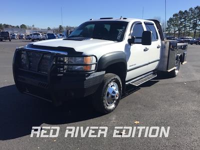 Used 2013 GMC Sierra 3500 SLE Crew Cab 4x4, Flatbed Truck for sale #132770A - photo 1