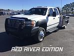 Used 2013 GMC Sierra 3500 SLE Crew Cab 4x4, Flatbed Truck for sale #132770A - photo 1